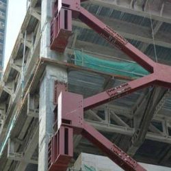 رفتار ساختمانهای بتن آرمه با بادبند فلزی