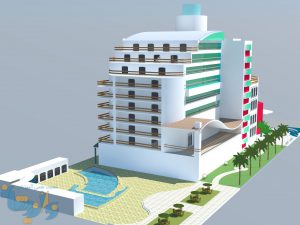 پروژه هتل پست مدرن