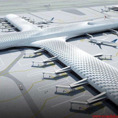 نقشه سازه و معماری فرودگاه