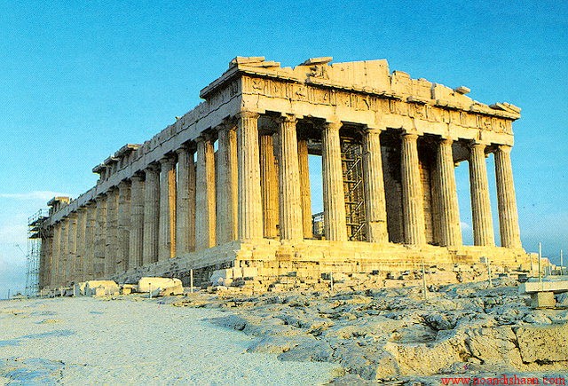تأثیر معماری ایران بر یونان