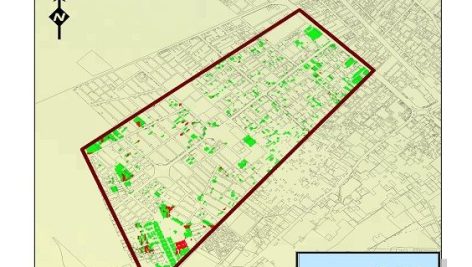 مکان یابی مناطق مناسب برای ایجاد فضای سبز