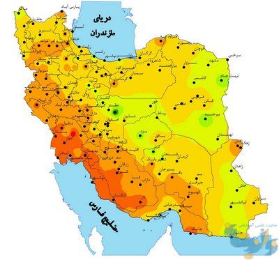 مجموعه مقالات و پروژه های اقلیم های ایران