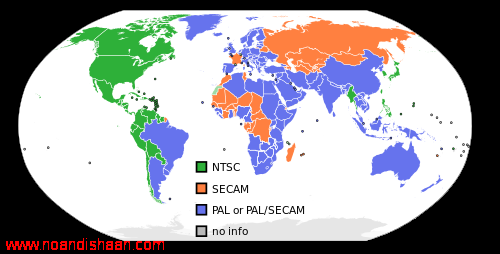 تفاوت دو سیستم معروف Pal و Ntsc
