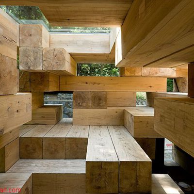 چوب در معماری