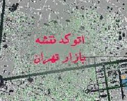 نقشه کد منطقه ۱۲ تهران محدوده بازار