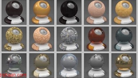 انک متریال Siger Shaders V-Ray Material Presets