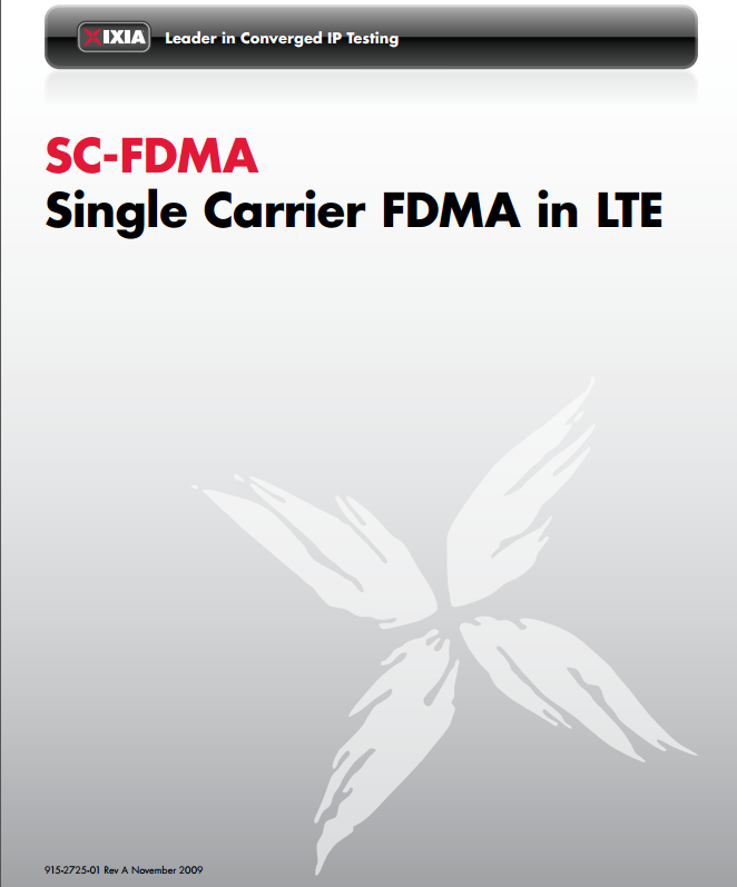 تکنیک مدوله سازی SC-FDMA