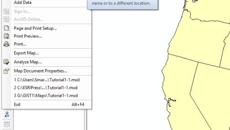 ذخیره نمودن سند در GIS