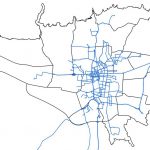 GIS خطوط تاکسیرانی تهران