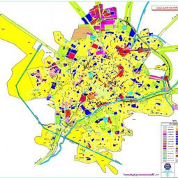 نقشه اتوکد ارومیه | دانلود نقشه کد طرح تفصیلی شهر ارومیه (DWG)