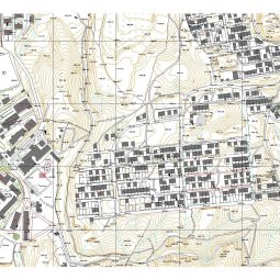 نقشه کد شهر سنندج | نقشه اتوکد کاربری اراضی پیشنهادی طرح جامع سنندج (DWG)