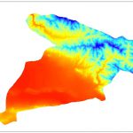 نقشه DEM استان البرز