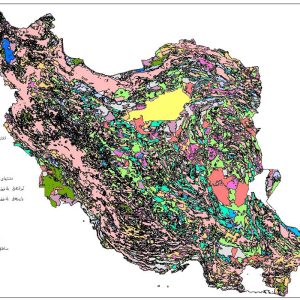 نقشه GIS ایران