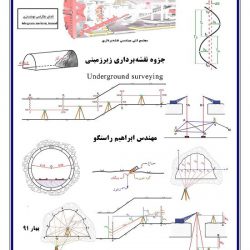 جزوه نقشه برداری زیرزمینی