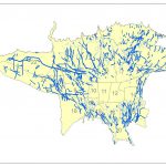 نقشه GIS قنات های تهران
