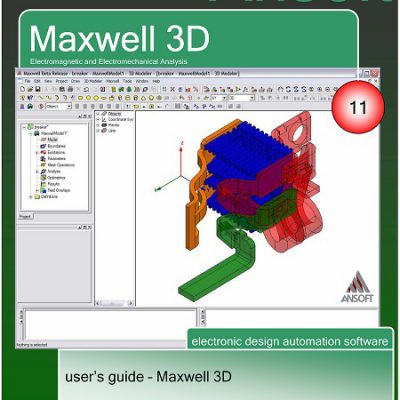 کتاب آموزش Ansoft Maxwell 3D