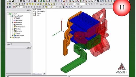 کتاب آموزش Ansoft Maxwell 3D