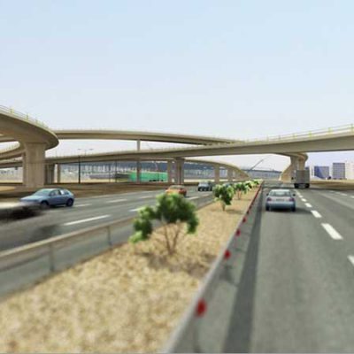 پروژه پلهای تقاطع بزرگراه شهید باکری