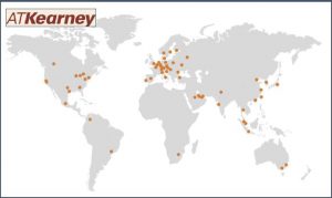 دفاتر شرکت کارنی در سراسر جهان
