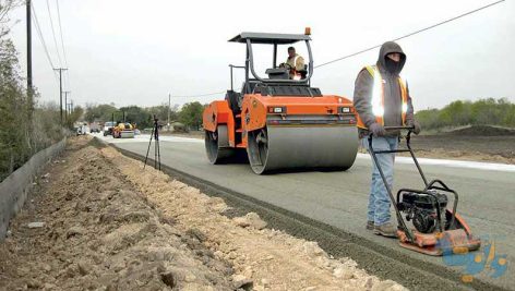 ترکیبات عمل آورنده روسازی بتن غلتکی