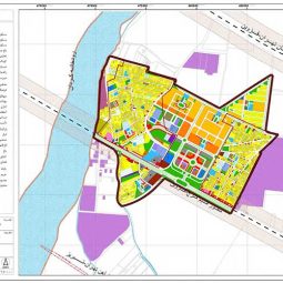 طرح جامع تفصیلی شهر گلسار همراه با نقشه اتوکد