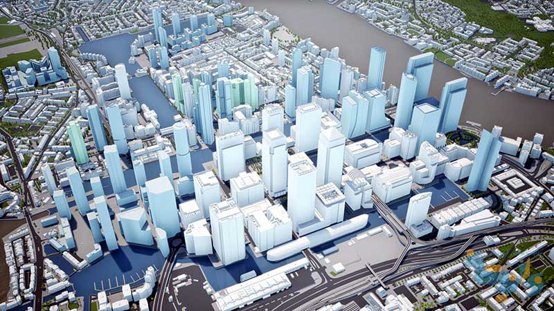 مدلسازی سه بعدی شهر