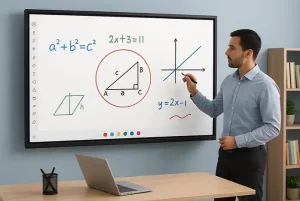 ویژگی، کاربرد و مزایای تخته هوشمند برای تدریس مجازی