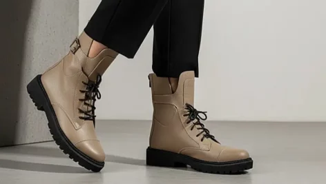 کفش چرم زنانه کاکتوس