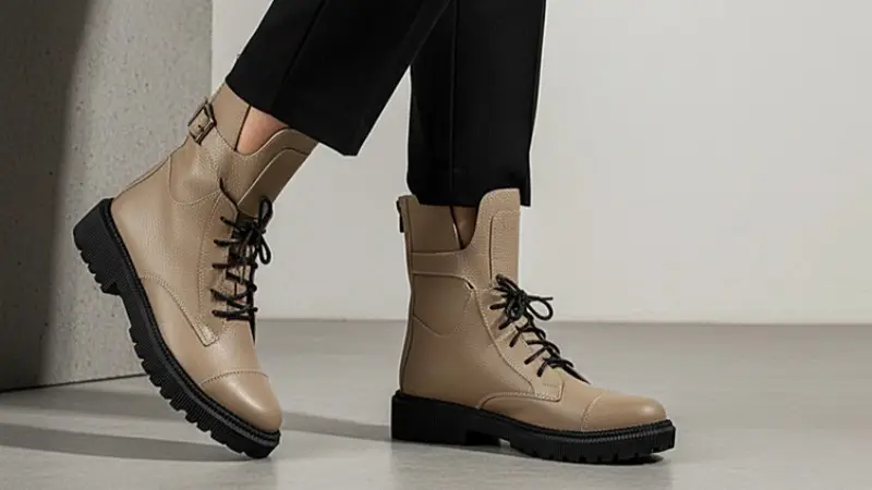 کفش چرم زنانه کاکتوس