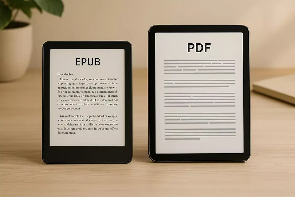 PDF یا EPUB؟